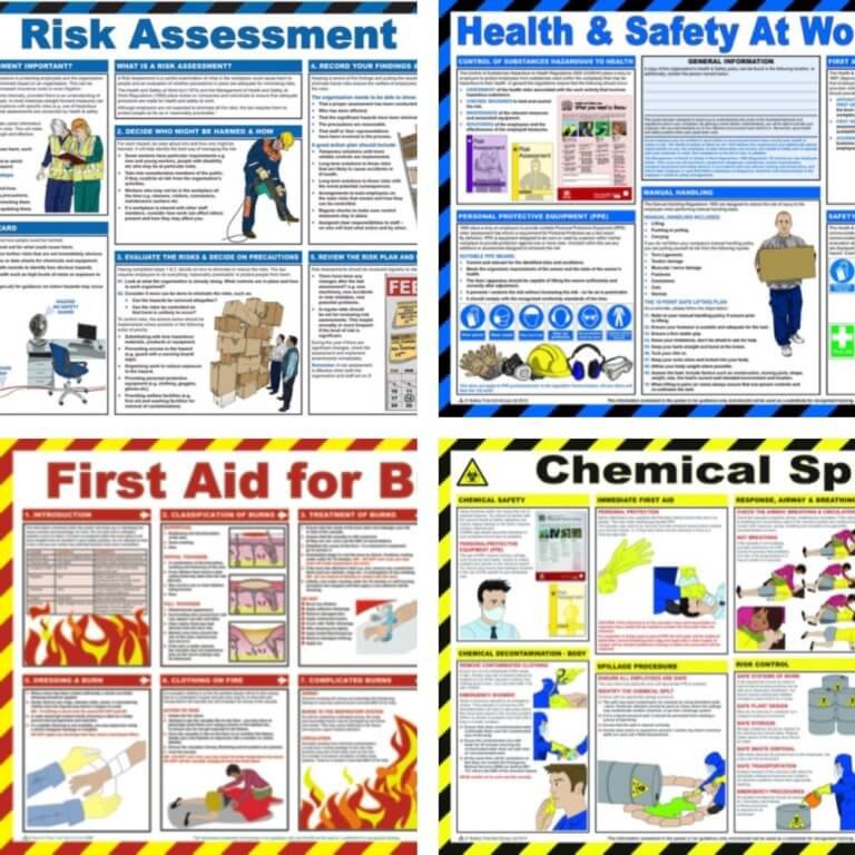 First Aid Posters Work Place Posters - Medipost Medipost