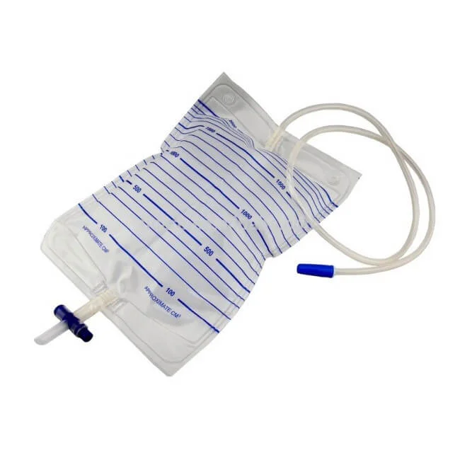 Urine Drainage Catheter Bags - Medipost - 2 Litre capacity, Pack of 10