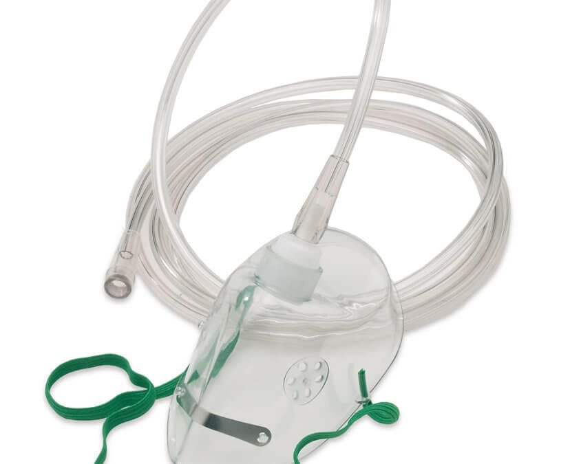 Adult Oxygen Mask with Tubing