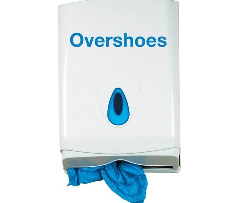 Overshoe Dispenser and Refill Packs