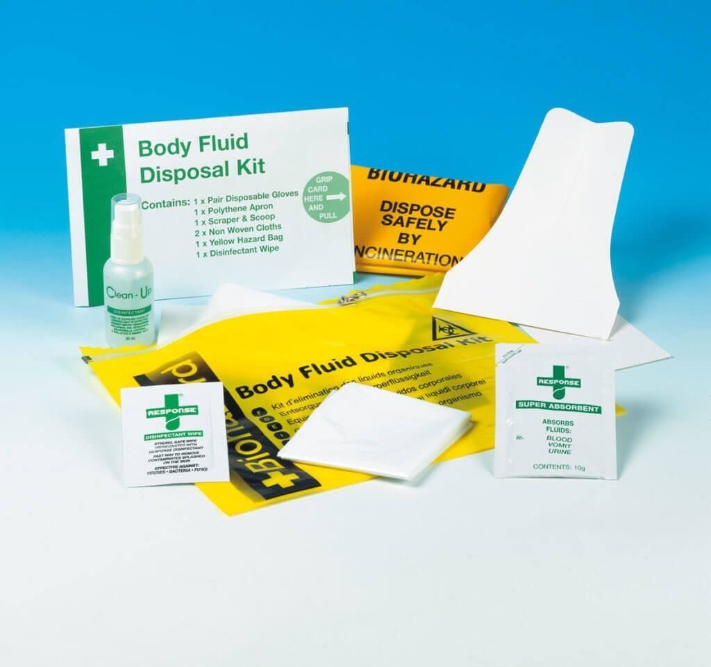 Body Fluid Disposal Kit Body Fluid Disposal Kit (Single Use)