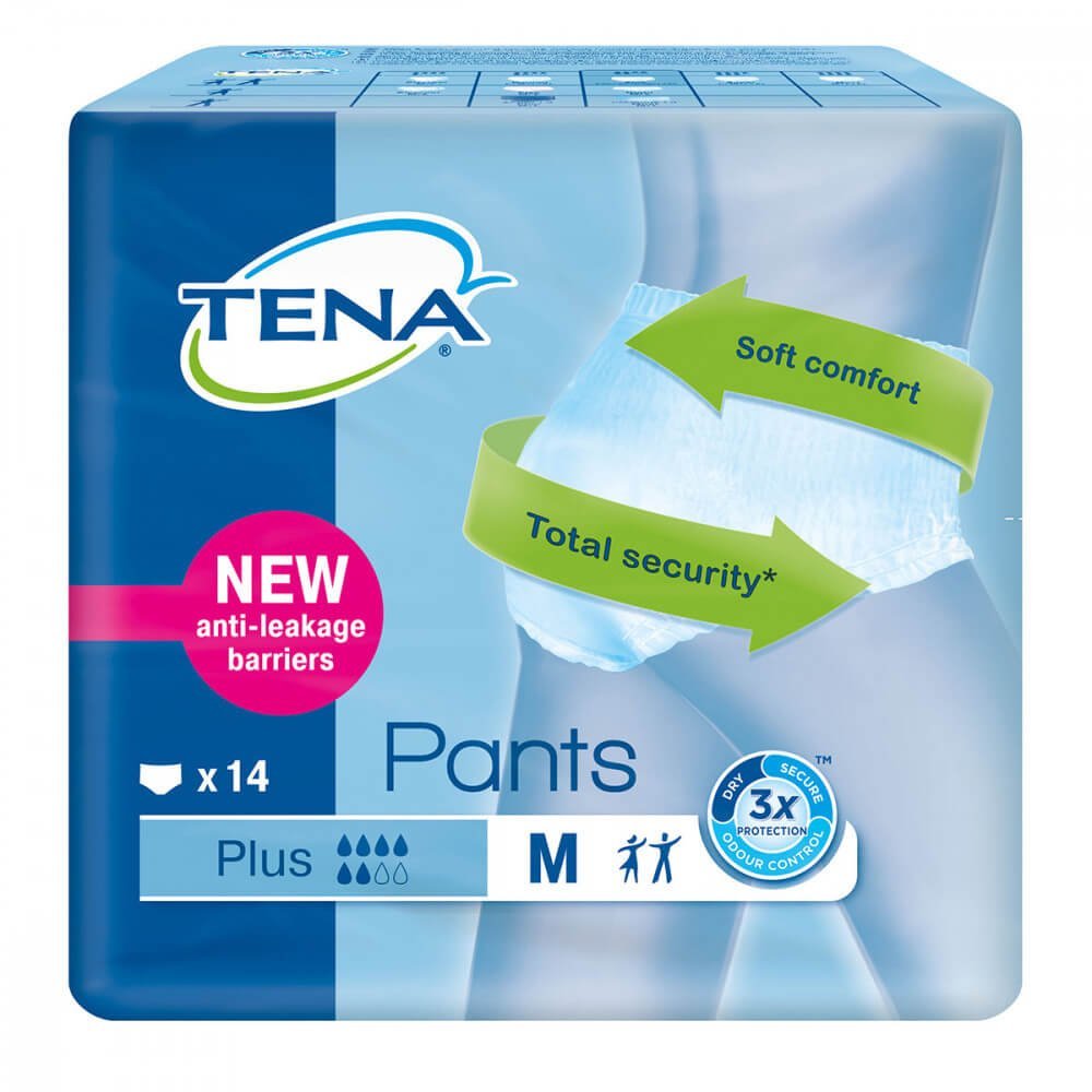Tena Pants Pads - Medipost - Various Sizes available