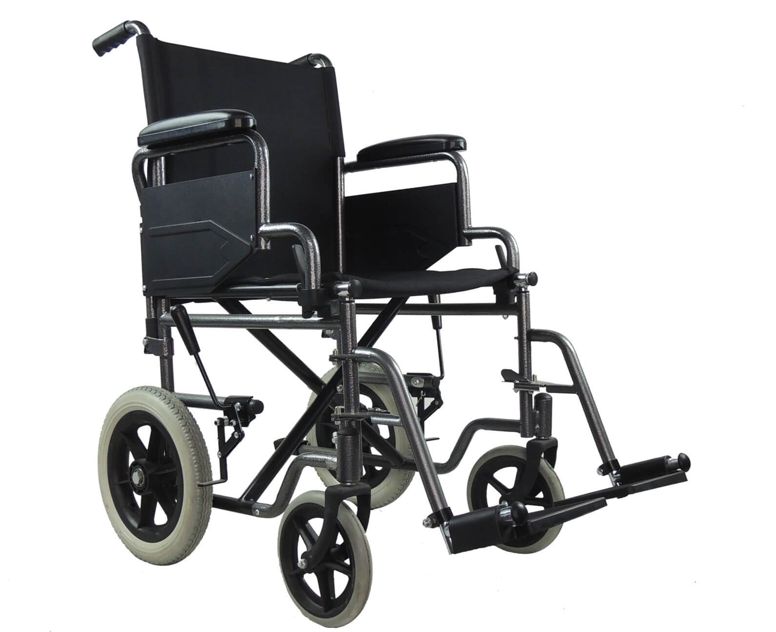 Car Transit Wheelchair - Medipost - Lightweight and Puncture Proof